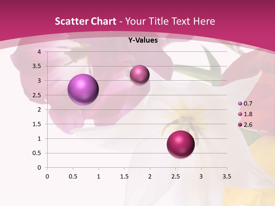 Natural Pink Text PowerPoint Template