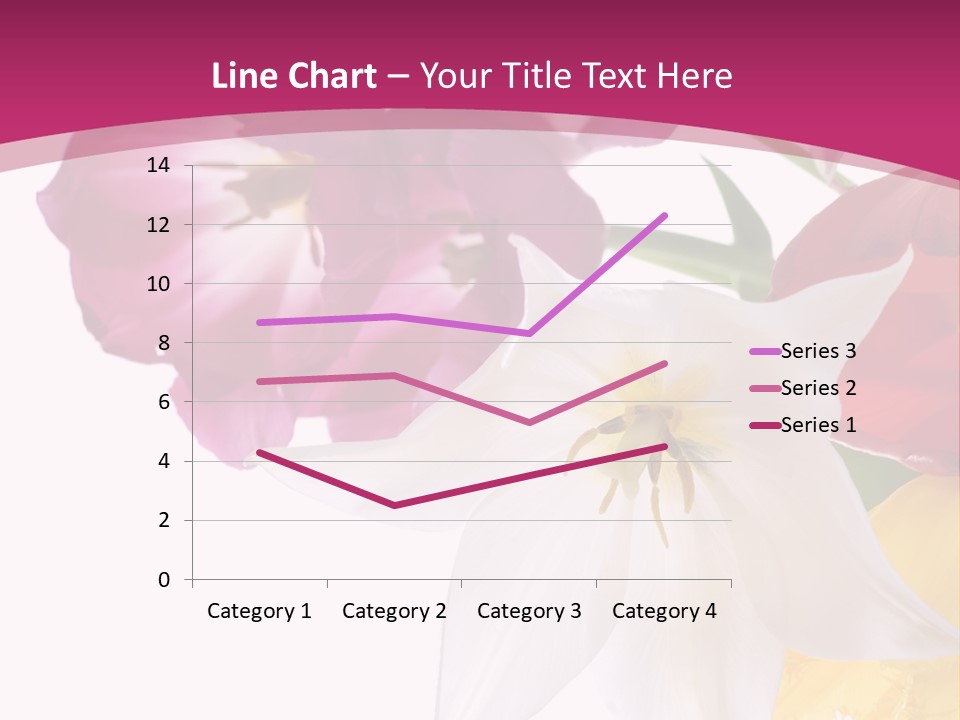 Natural Pink Text PowerPoint Template