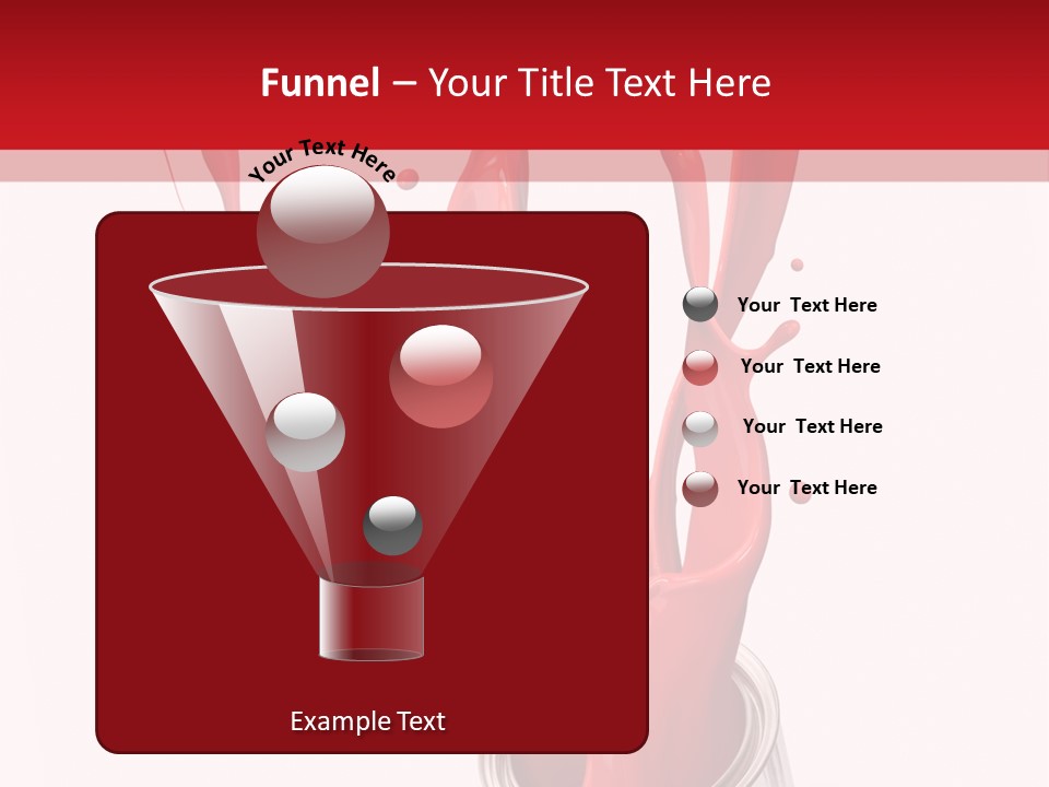 Can Red Abstract PowerPoint Template