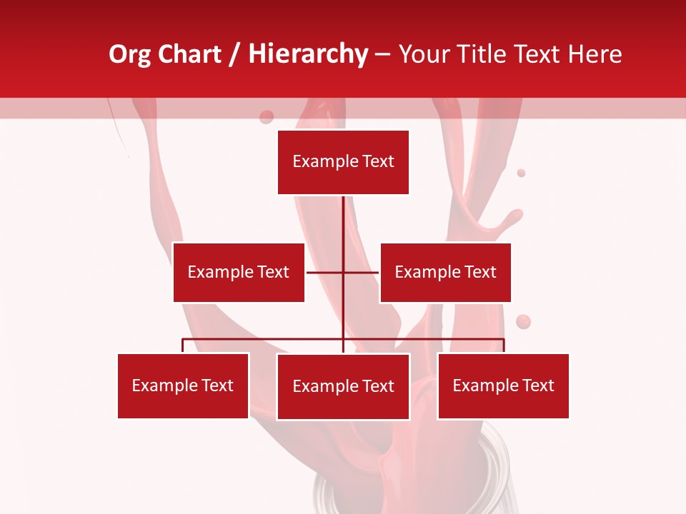 Can Red Abstract PowerPoint Template