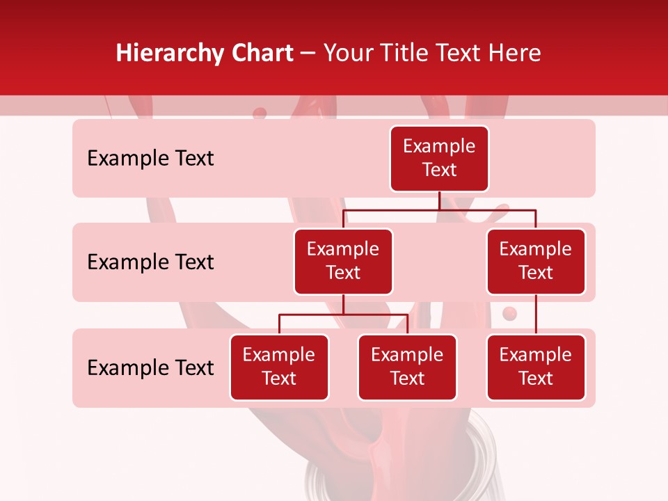 Can Red Abstract PowerPoint Template
