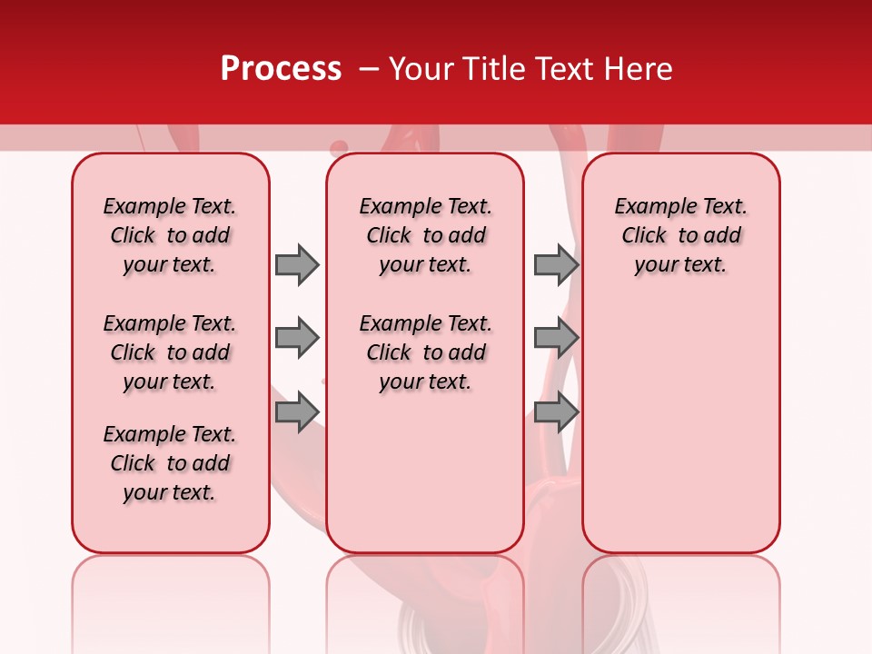 Can Red Abstract PowerPoint Template