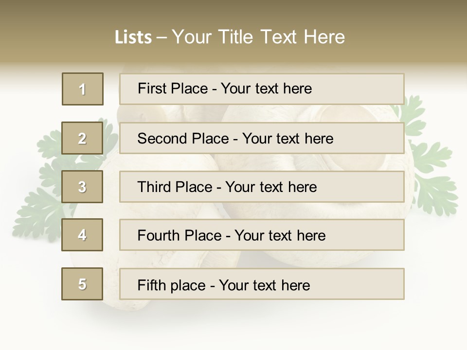 Raw Freshness Health PowerPoint Template