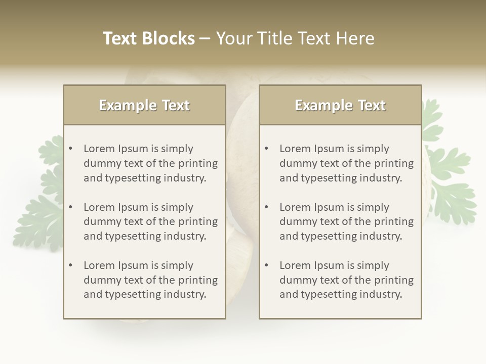 Raw Freshness Health PowerPoint Template