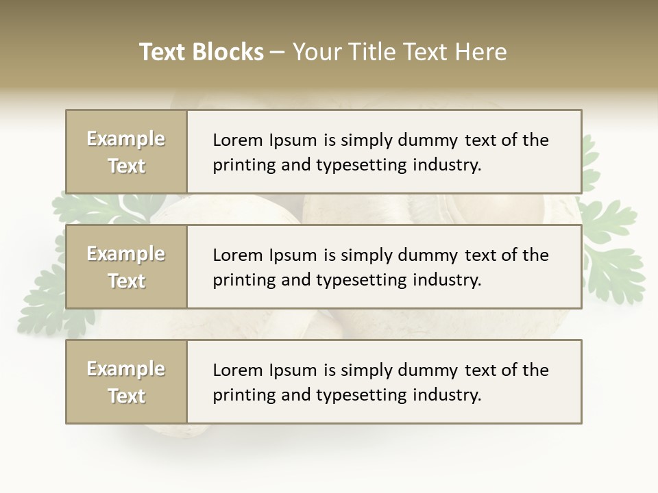 Raw Freshness Health PowerPoint Template