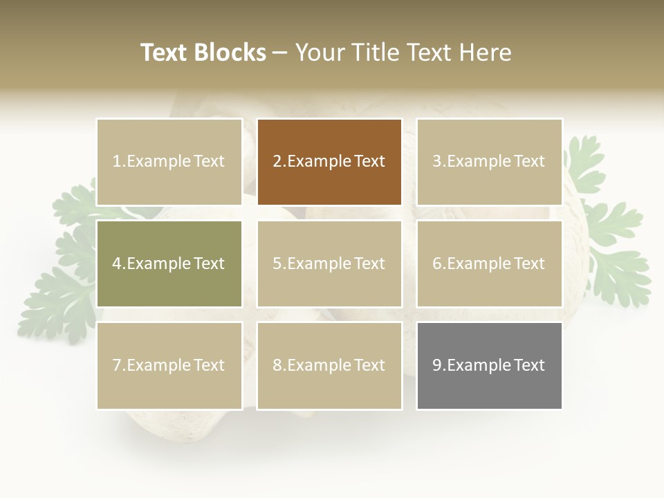 Raw Freshness Health PowerPoint Template