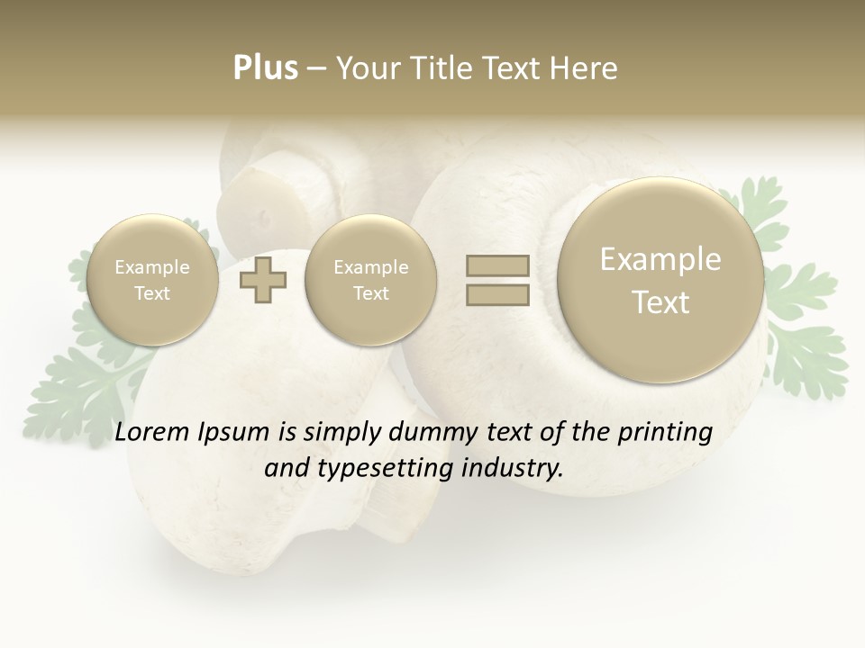 Raw Freshness Health PowerPoint Template