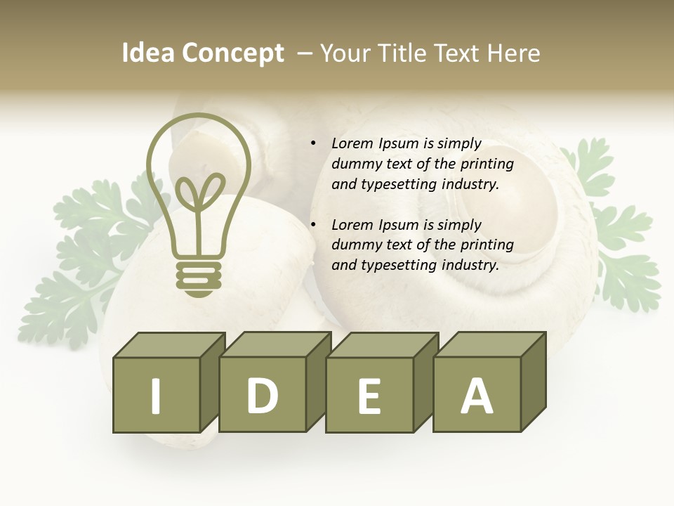 Raw Freshness Health PowerPoint Template