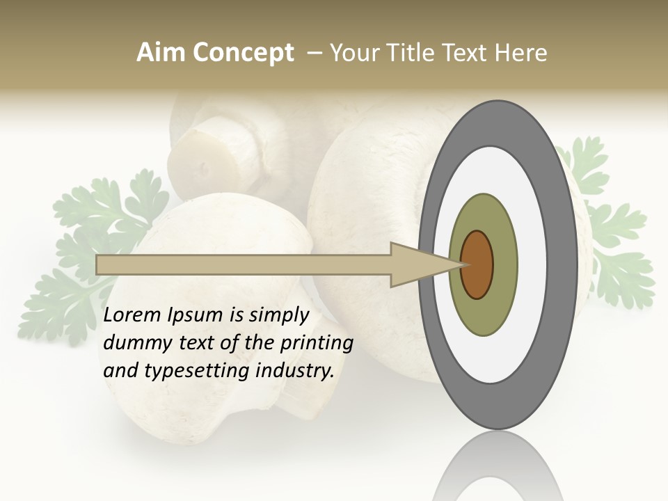 Raw Freshness Health PowerPoint Template