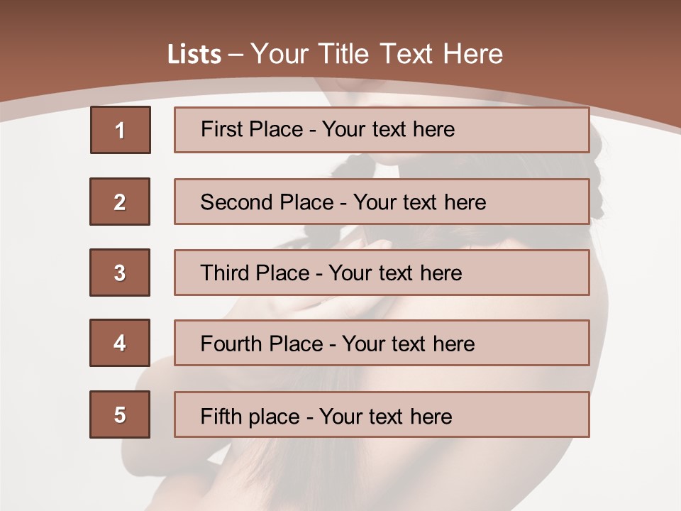 Sideview Grey White PowerPoint Template