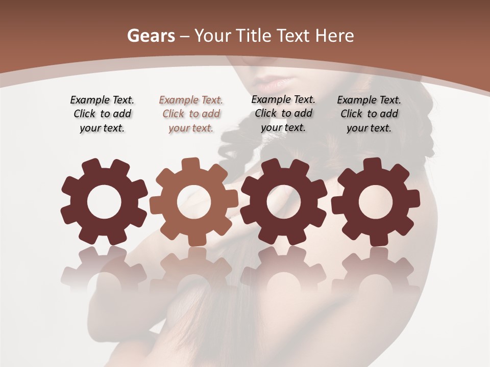 Sideview Grey White PowerPoint Template