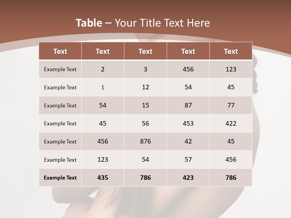 Sideview Grey White PowerPoint Template