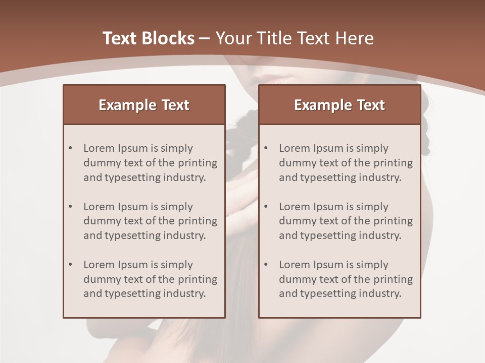 Sideview Grey White PowerPoint Template