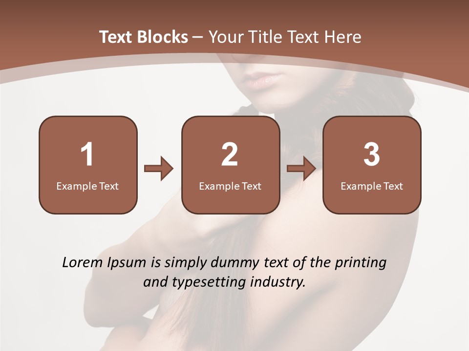 Sideview Grey White PowerPoint Template