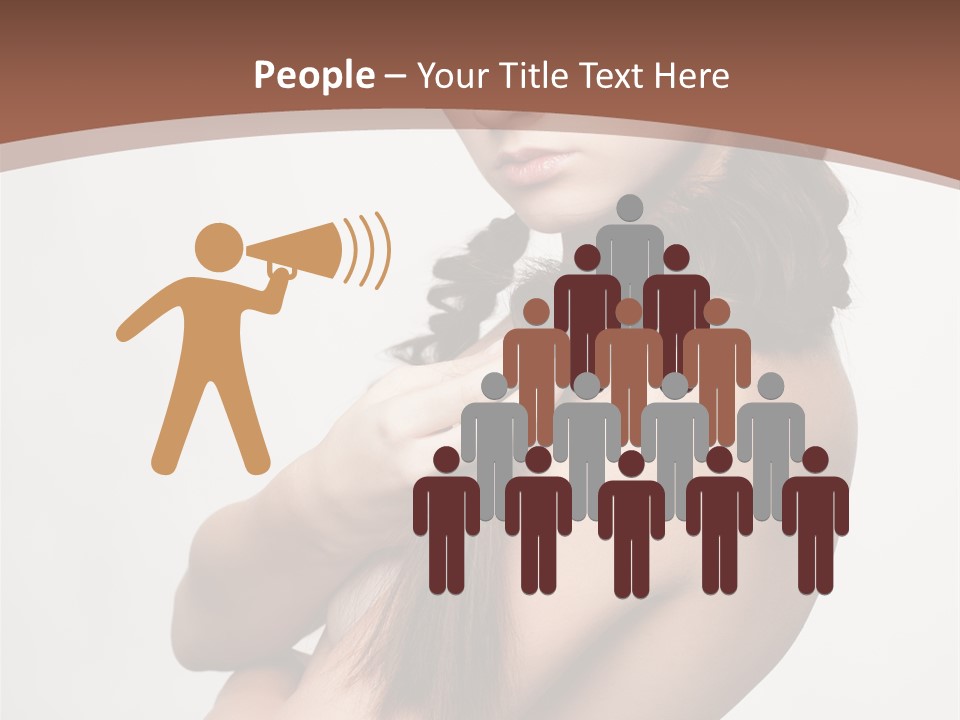 Sideview Grey White PowerPoint Template