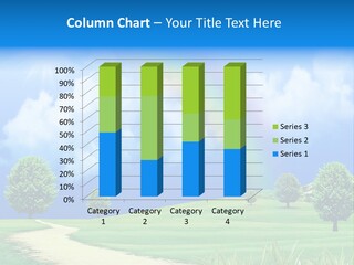 Meadow Sunny Grass PowerPoint Template