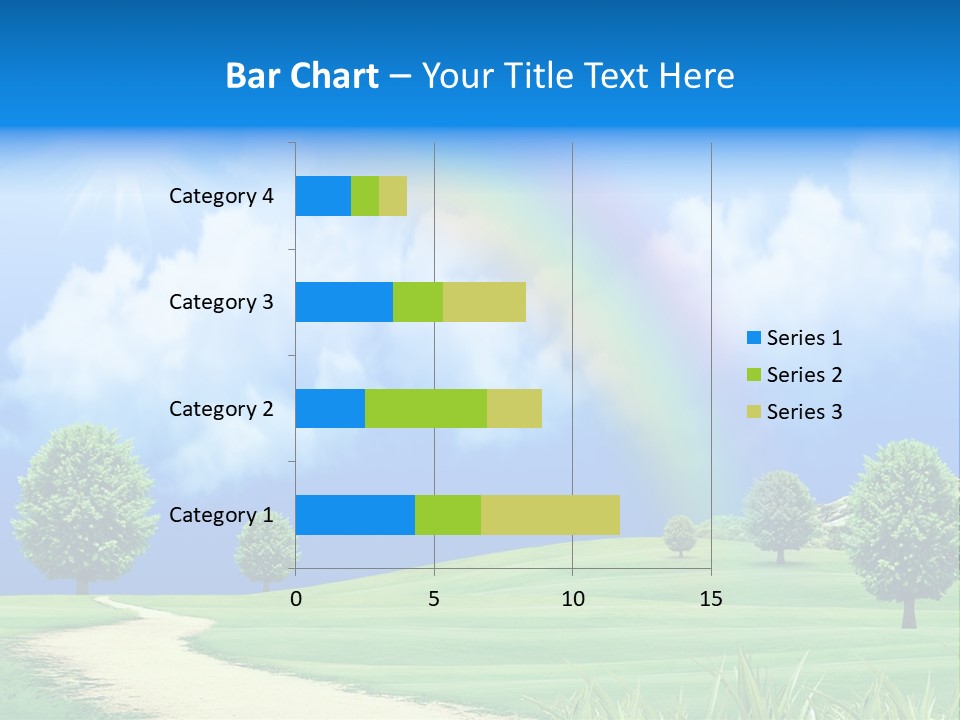 Meadow Sunny Grass PowerPoint Template