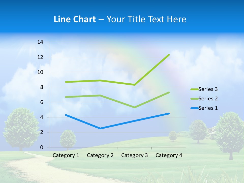 Meadow Sunny Grass PowerPoint Template