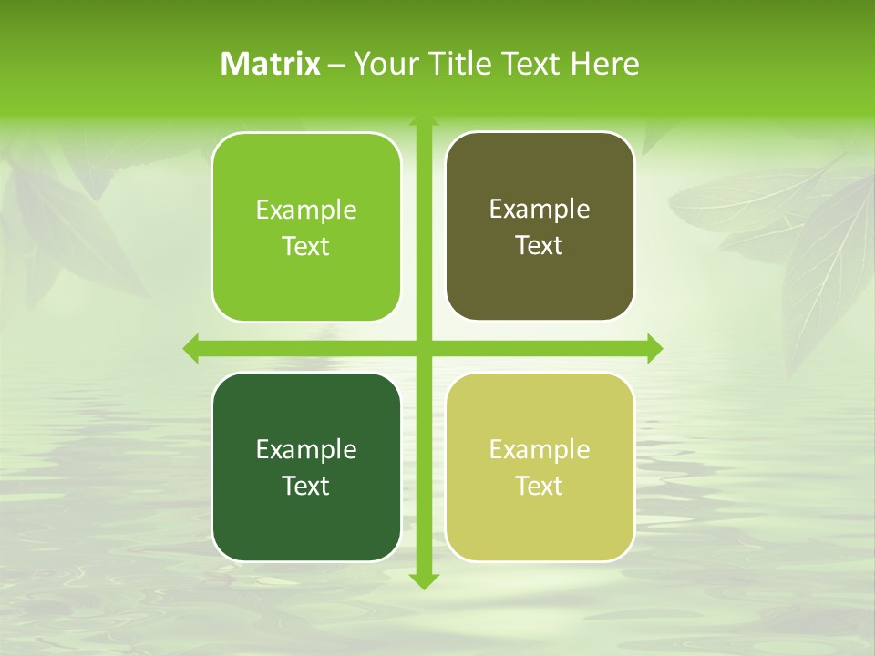 Summer Leave Nature PowerPoint Template