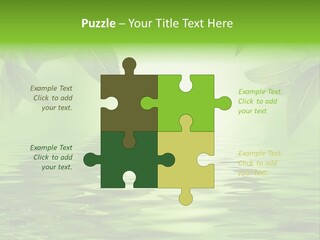 Summer Leave Nature PowerPoint Template