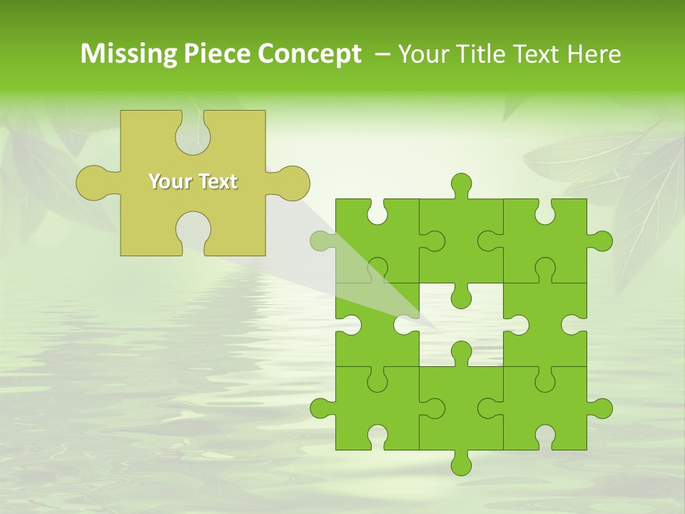 Summer Leave Nature PowerPoint Template