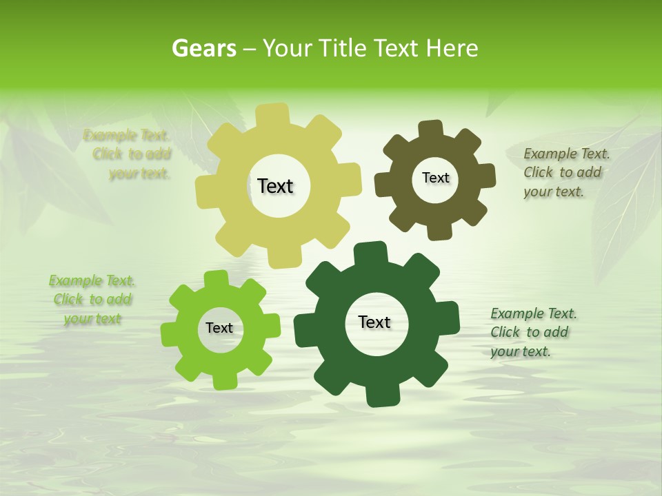 Summer Leave Nature PowerPoint Template