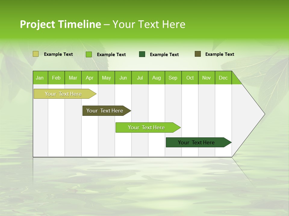 Summer Leave Nature PowerPoint Template
