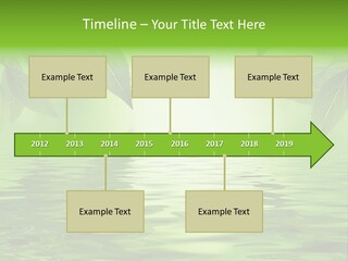 Summer Leave Nature PowerPoint Template