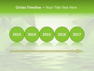 Summer Leave Nature PowerPoint Template