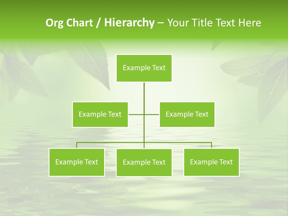 Summer Leave Nature PowerPoint Template