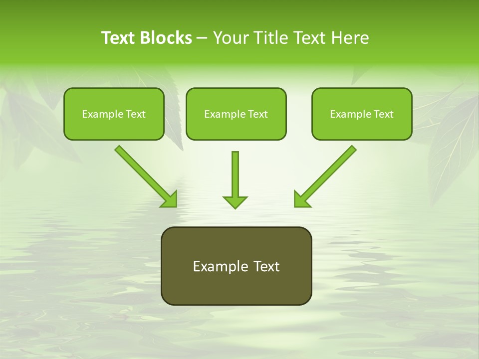 Summer Leave Nature PowerPoint Template