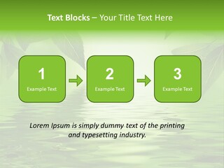 Summer Leave Nature PowerPoint Template