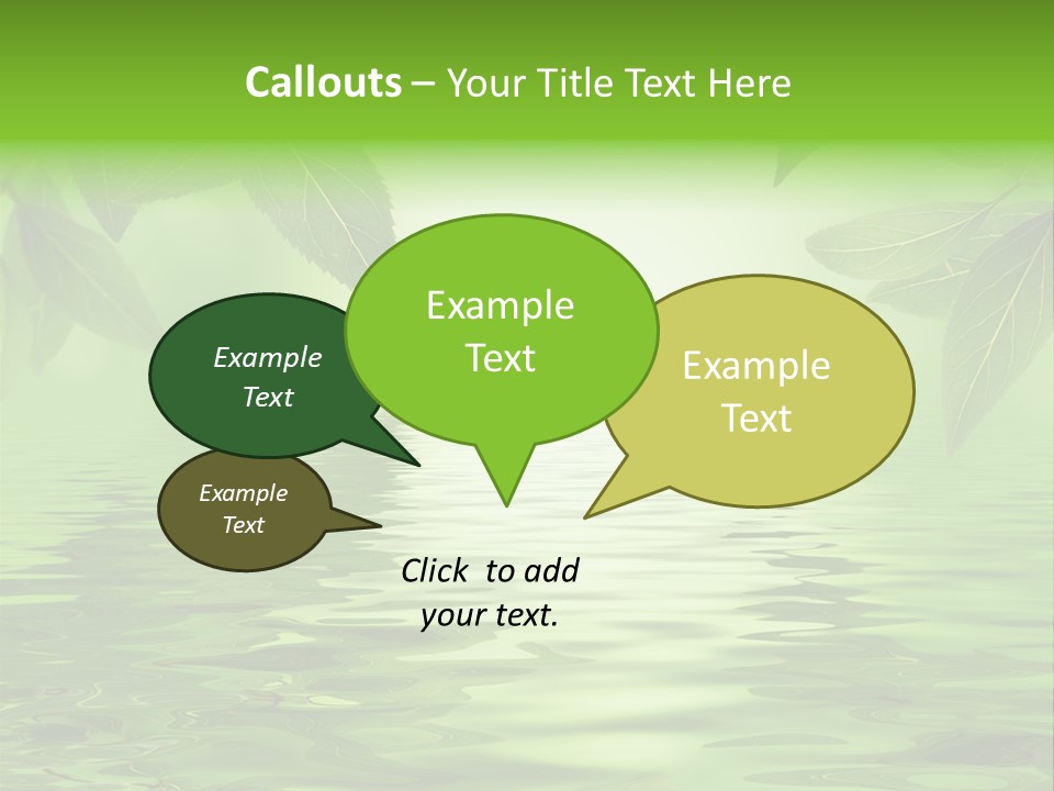 Summer Leave Nature PowerPoint Template