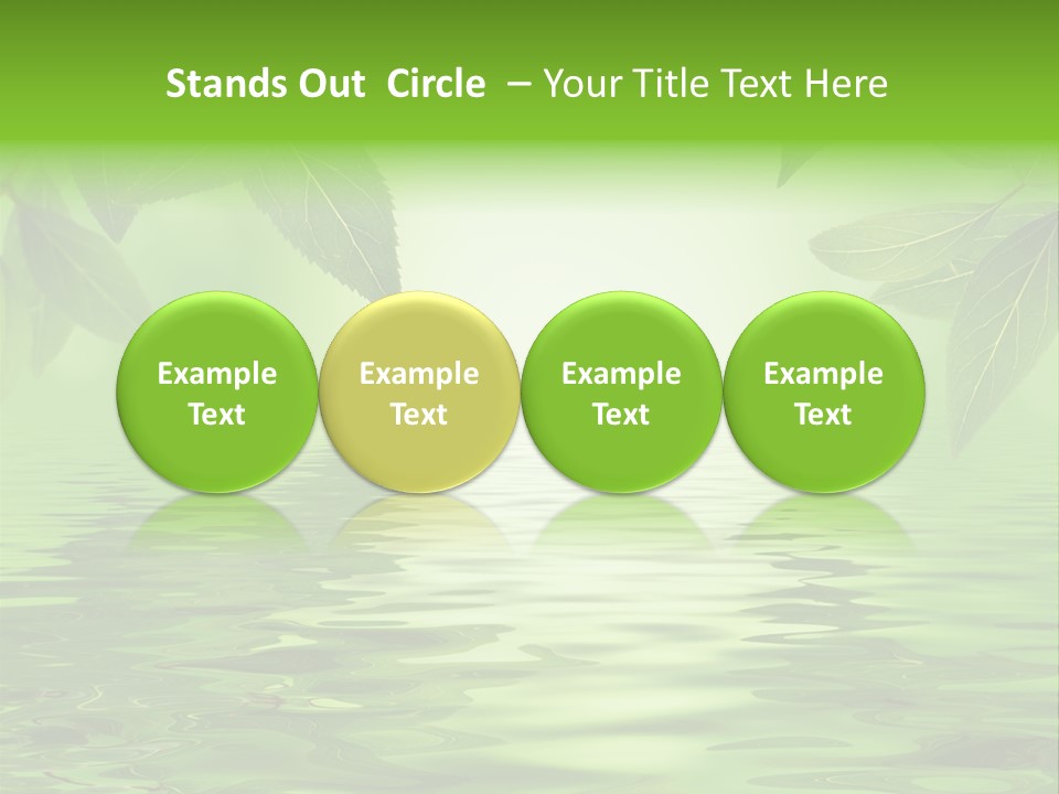 Summer Leave Nature PowerPoint Template