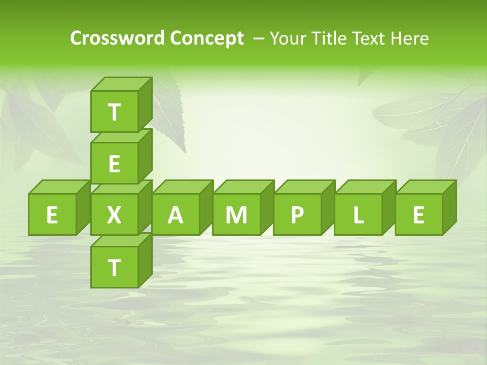 Summer Leave Nature PowerPoint Template