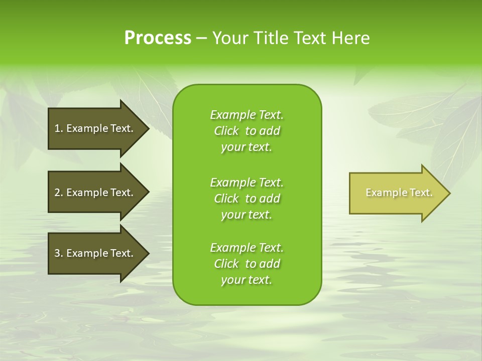 Summer Leave Nature PowerPoint Template