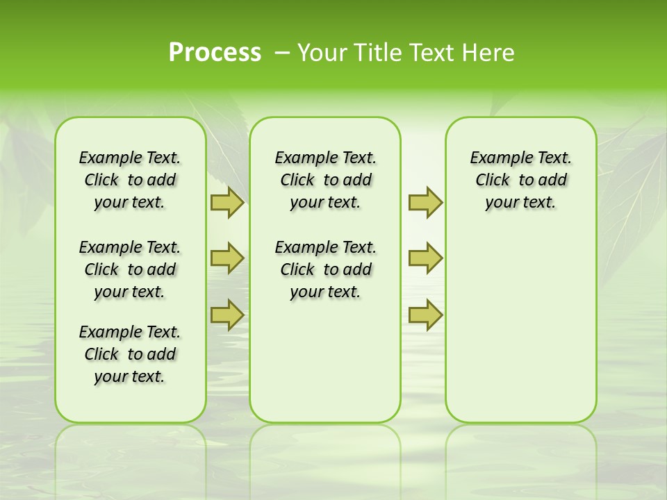 Summer Leave Nature PowerPoint Template
