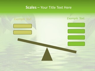 Summer Leave Nature PowerPoint Template