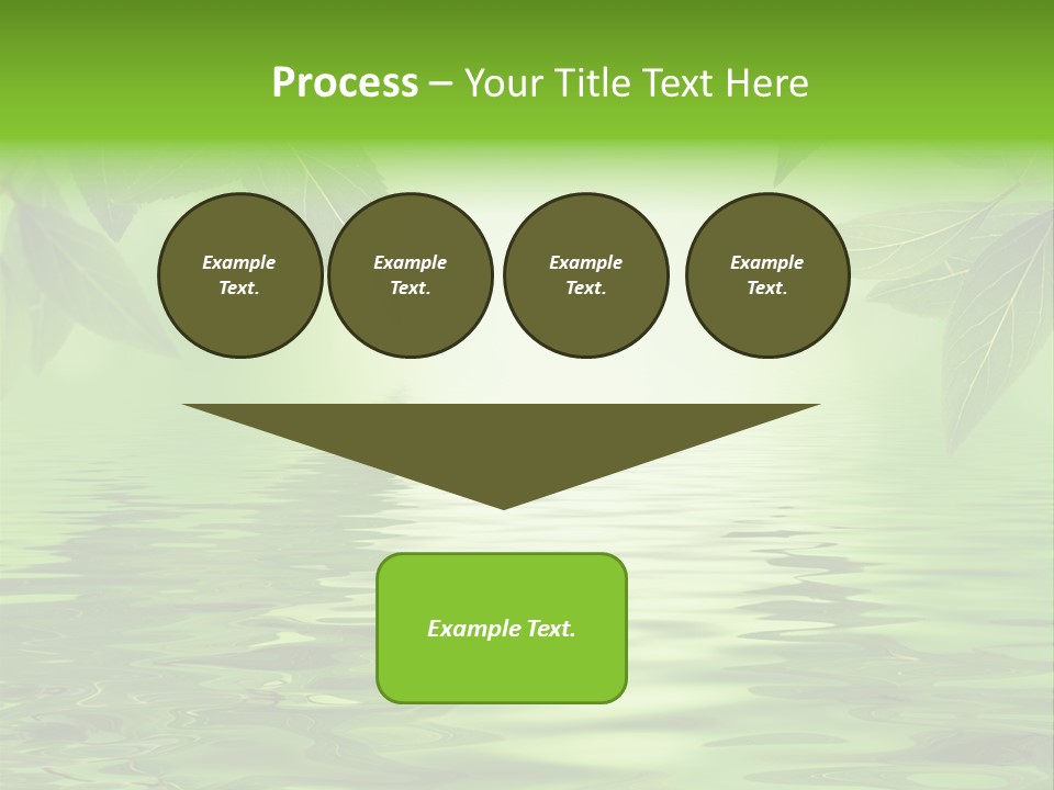 Summer Leave Nature PowerPoint Template