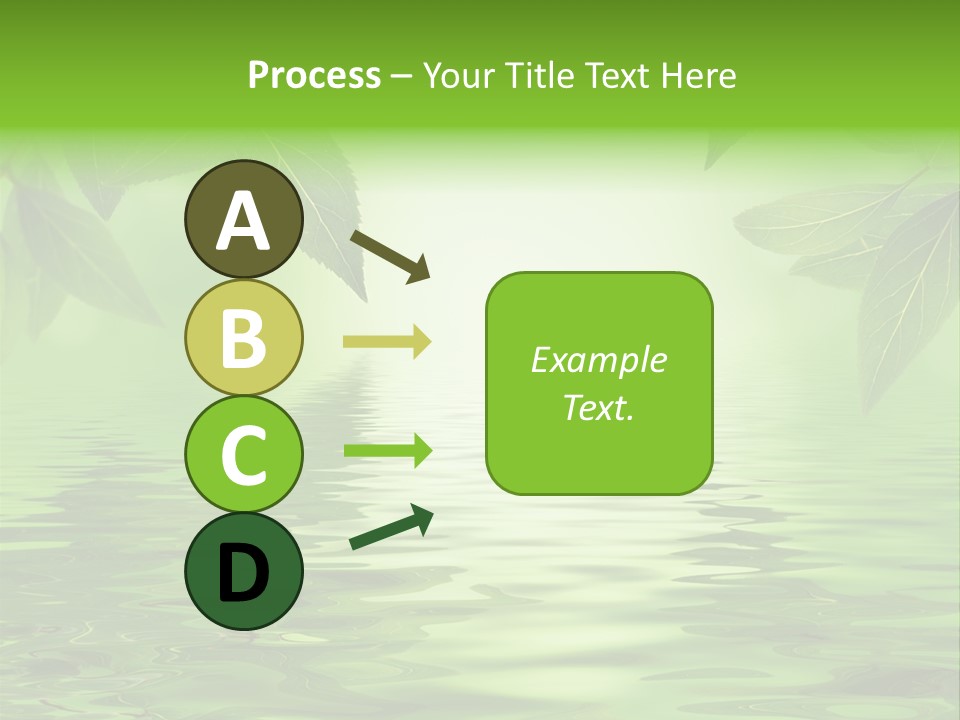 Summer Leave Nature PowerPoint Template