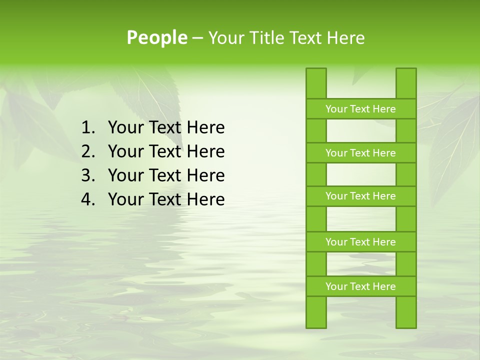 Summer Leave Nature PowerPoint Template