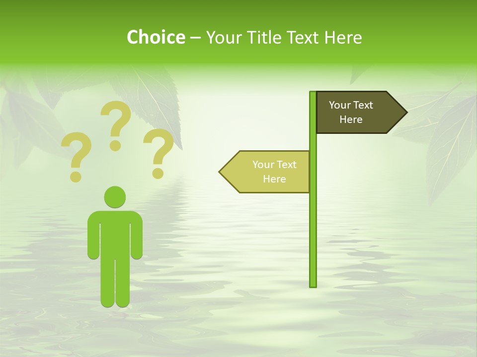 Summer Leave Nature PowerPoint Template