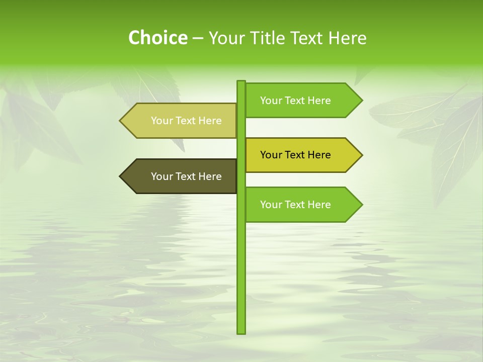 Summer Leave Nature PowerPoint Template