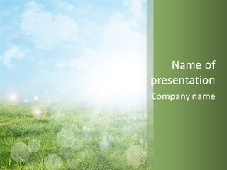 Soft Natural Shape PowerPoint Template