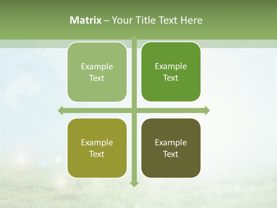 Soft Natural Shape PowerPoint Template