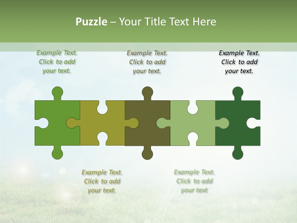 Soft Natural Shape PowerPoint Template