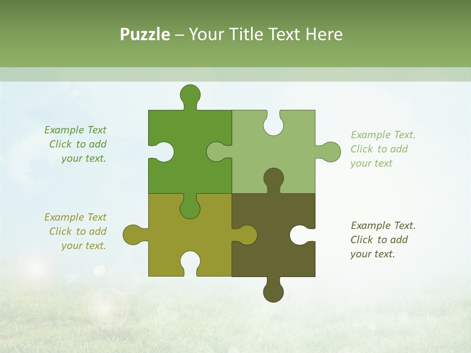Soft Natural Shape PowerPoint Template