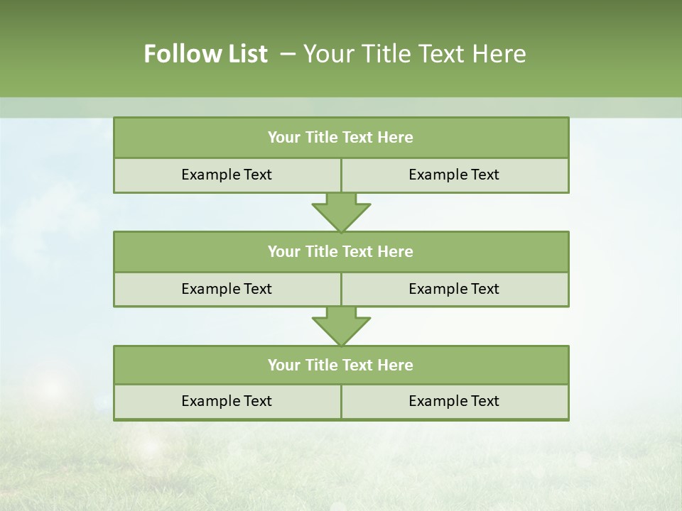 Soft Natural Shape PowerPoint Template