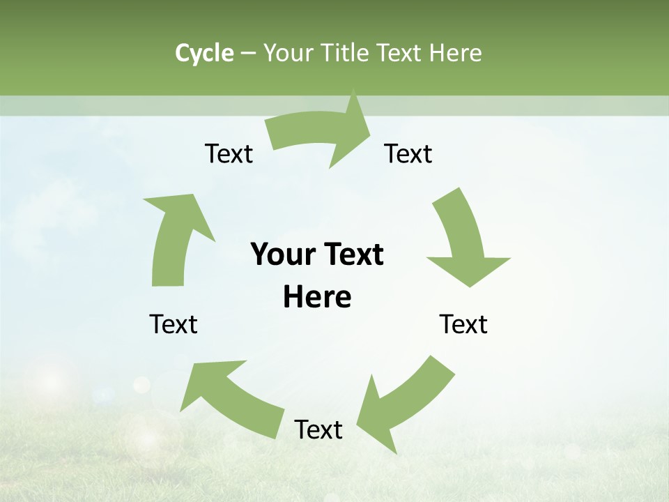 Soft Natural Shape PowerPoint Template