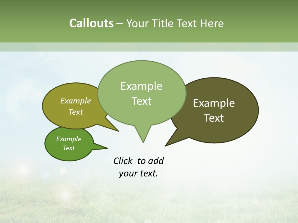 Soft Natural Shape PowerPoint Template